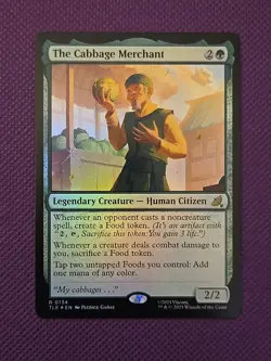 MTG Avatar The Last Airbender THE CABBAGE MERCHANT Foil NM/M Best Price On Ebay - Image 1