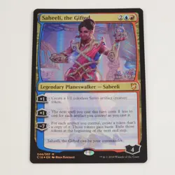 Magic the Gathering Saheeli, the Gifted (44/358) Commander 2018 Foil NM MTG - Image 1