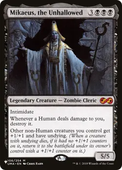 NM Mikaeus, the Unhallowed, MTG, The List, Magic the Gathering, 106 - Image 1