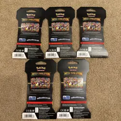 Pokemon Mega Evolution Sleeved Booster Packs. 5 Total Packs. - Image 2