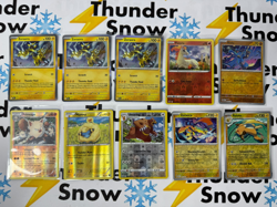 ⚡❄ Pokemon TCG ENGLISH Lot of 10 We Combine 🛳 🇺🇸 #312 Reverse Holo Raichu - Image 1