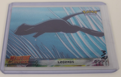 Pokemon Mewtwo Strikes Back Topps Holo Foil #1 Legends Mew 1999 Movie Promo - Image 3