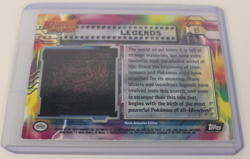 Pokemon Mewtwo Strikes Back Topps Holo Foil #1 Legends Mew 1999 Movie Promo - Image 4