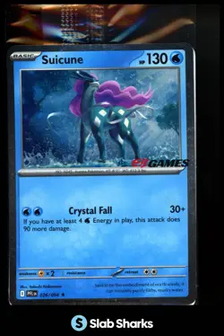 2025 POKEMON PHANTASMAL FLAMES SUICUNE 026/094 PROMO GAMESTOP SEALED - Image 1