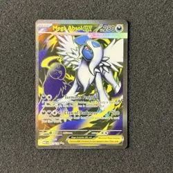 Mega Absol ex 2025 Pokemon TCG Mega Evolution #161/132 Ultra Rare Full Art NM - Image 1