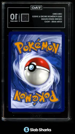 2023 POKEMON SWSH CROWN ZENITH #GG04/GG70 ORICORIO ULTRA RARE HOLO TAG 10 - Image 2