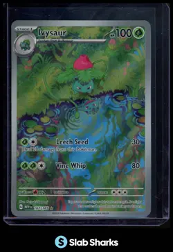 2023 POKEMON SV 151 - MEW EN #167/165 IVYSAUR ILLUSTRATION RARE - Image 1