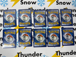 ⚡❄ Pokemon TCG ENGLISH Lot of 10 We Combine 🛳 🇺🇸 #309 Reverse Holo Zubat - Image 2