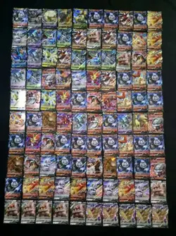 2025 Pokemon S.Chinese Gengar Gyarados Enamorus Honchkrow Flygon V Lot*100 M63 - Image 1