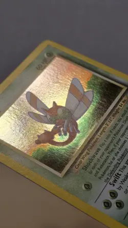 Pokemon TCG Yanma Holo Rare 17/75 Unlimited 2001 Neo Discovery LP Condition - Image 3