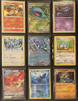 Pokemon Tcg Binder Lot (216) Vintage / Modern - Ultra Rares, Holos, Promos, - Image 2