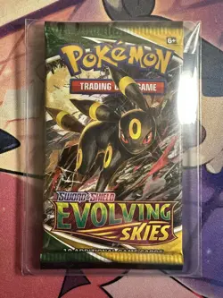 Pokemon TCG Sword & Shield Evolving Skies Booster Pack 820650808777 - Image 1
