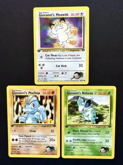 Pokemon Cards Gym Challenge 1st Edition (7 Cards) - Image 4
