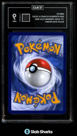 2023 POKEMON SV BLACK STAR PROMOS - SVP EN #053 MEW EX 151 ULTRA-PREMIUM TAG 9 - Image 2