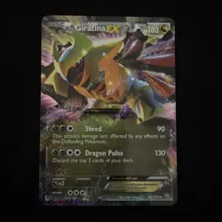 Pokemon TCG Giratina EX 92/124 Dragons Exalted Holo Ultra Rare - Image 1