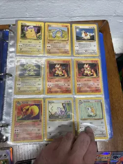 Pokemon Binder 70 Pages And Giant Cards Shadowless Base Set Celebrations Jungle - Image 5
