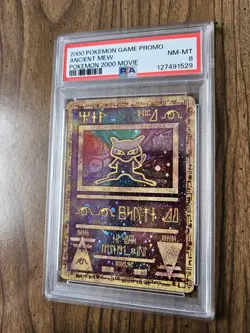 Ancient Mew 2000 Pokemon Movie Promo PSA 8 - Image 3