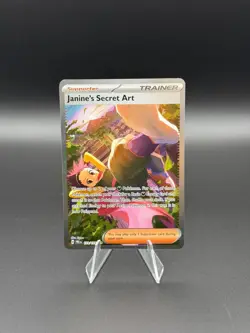 Pokemon TCG Janine’s Secret Art 173/131 SIR Prismatic Evolutions - Image 1