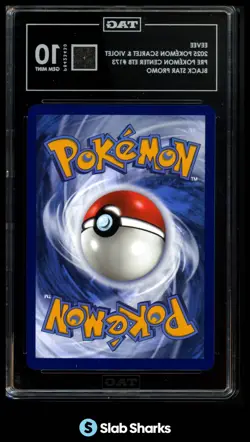 2025 POKEMON BLACK STAR PROMOS SVP EN #173 EEVEE PRISMATIC EVOLUTIONS ETB TAG 10 - Image 2