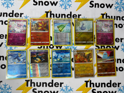 ⚡❄ Pokemon TCG ENGLISH Lot of 10 We Combine 🛳 🇺🇸 #300 Reverse Holo - Image 1