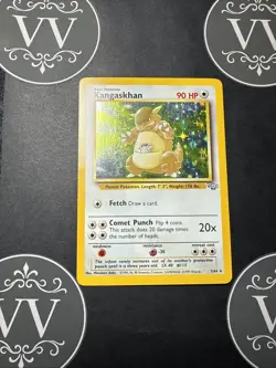 Pokemon TCG Kangaskhan Jungle 5/64 Holo Unlimited Holo Rare - Image 1