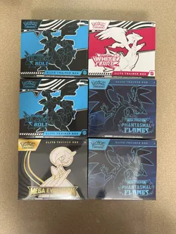 🔥Pokemon TCG: 6x Sealed Elite Trainer Box's Collection Lot🔥 (SHIPS FAST‼‼) - Image 1