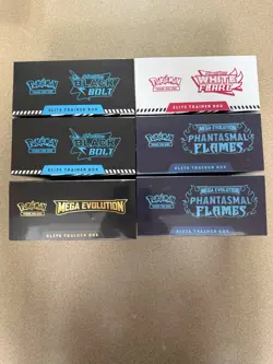 🔥Pokemon TCG: 6x Sealed Elite Trainer Box's Collection Lot🔥 (SHIPS FAST‼‼) - Image 2