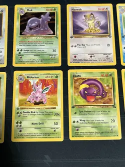 Pokemon TCG 1st Edition Uncommon Lot And Three Holo’s 17 Cards Total - Image 3