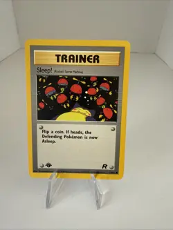 1st Edition Sleep! 79/82 - Team Rocket - Pokemon Card - Image 1
