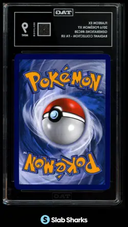 2016 POKEMON GENERATIONS #RC28/RC32 FLAREON EX FULL ART ULTRA RARE RADIANT TAG 9 - Image 2