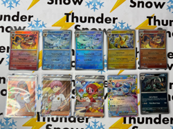 ⚡❄ Pokemon TCG ENGLISH Lot of 10 We Combine 🛳 🇺🇸 #297 Umbreon Flareon - Image 1