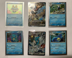 Pokemon SVP Kingdra ex 131 + Greninja ex 132 Black Star Promo NM - Image 1