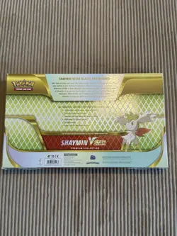 Pokemon TCG: Shaymin V Star Premium Collection Box New Factory Sealed 8 Boosters - Image 2