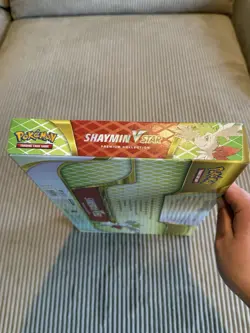 Pokemon TCG: Shaymin V Star Premium Collection Box New Factory Sealed 8 Boosters - Image 3