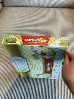 Pokemon TCG: Shaymin V Star Premium Collection Box New Factory Sealed 8 Boosters - Image 4