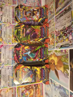 Pokemon Mega Evolution Phantasmal Flames Sleeved Booster Pack lot 60 - Image 1
