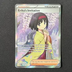 Erika's Invitation 196/165 Scarlet & Violet 151 Pokemon Card - Image 2
