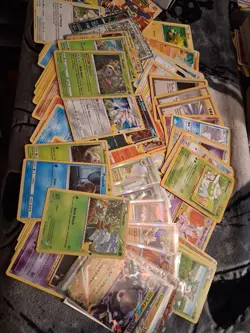 Pokemon TCG 450+ Bulk Card Lot - Vintage, C/UC, Rare, Holos, etc. 1999-24 -65 - Image 1