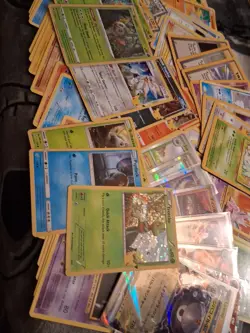 Pokemon TCG 450+ Bulk Card Lot - Vintage, C/UC, Rare, Holos, etc. 1999-24 -65 - Image 4