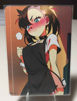 Marnie Full Art Goddess Story Pokemon Waifu Trading Card - Image 1