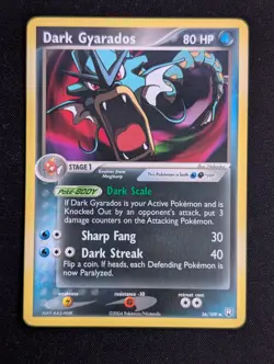 Dark Gyarados 36/109 2004 EX Team Rocket Returns Pokemon Card Non Holo - Nm - Image 1