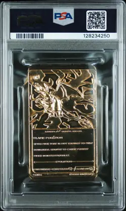 1999 BURGER KING POKEMON GOLD CARDS CHARIZARD PSA 8 - Image 2