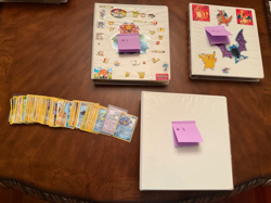 Large lot of Pokemon Cards 3 notebooks and stack of rare cards - Image 1