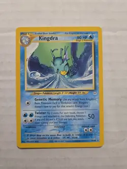 Pokemon Card - Neo Revelation 19/64 - KINGDRA (rare) - Pokemon TCG - WOTC - Image 1