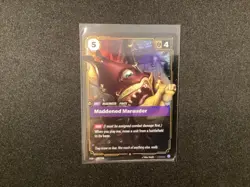 Riftbound Maddened Marauder Card OGN 191/298 English League of Legends FOIL - Image 1