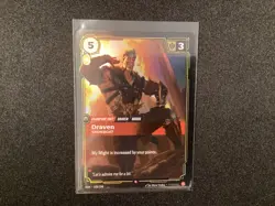 Riftbound Draven Card OGN 028/298 English League of Legends FOIL - Image 1