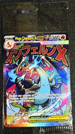 Pokemon TCG Charizard X ex Ultra Premium Collection Promo Cards SEALED 023 & 024 - Image 1