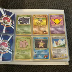 Vintage Pokemon Card Binder Collection Lot 1st Editions Charizards WOTC Japanese - Image 4
