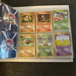 Vintage Pokemon Card Binder Collection Lot 1st Editions Charizards WOTC Japanese - Image 5