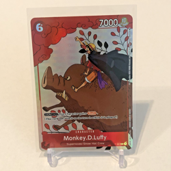 Monkey.D.Luffy (Gift Collection 2023) P-001 One Piece Promotion Cards Foil - Image 1